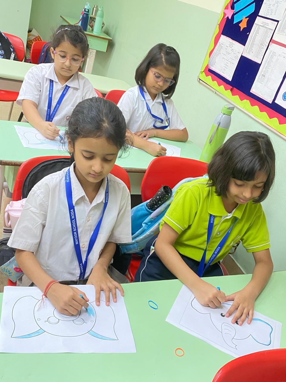 Grade 3 students at Mayoor School had a fun-filled day honouring the majestic beings! 